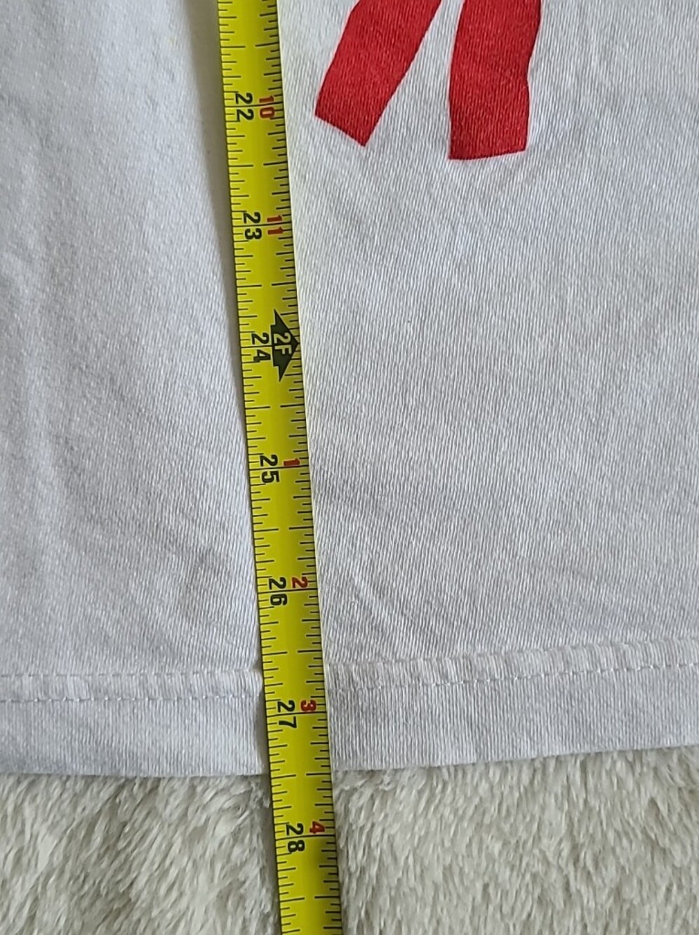 KFC "It's Finger Lickin' Good" Ringer Tee - White & Red Medium - Picture 4 of 6